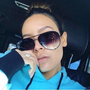 Desi x Quay Australia in High Key Fade Black